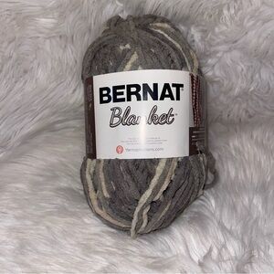 Bernat Blanket 100% Polyester Yarn Silver Steel  10001-161110